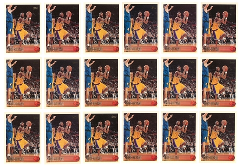 1996-97 Topps #138 Kobe Bryant Rookie Cards Collection (18)